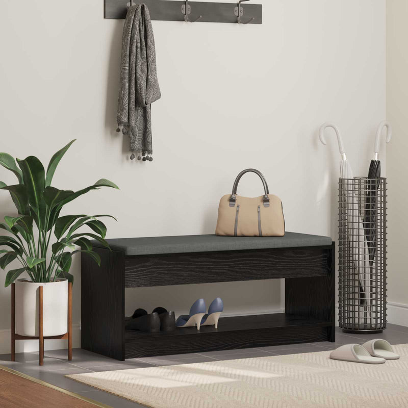 Bancă pentru hol Stejar Negru 103 x 38 x 45 cm