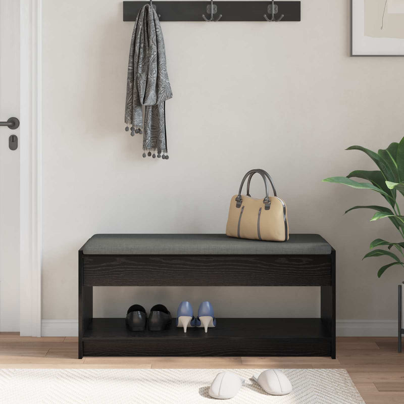 Bancă pentru hol Stejar Negru 103 x 38 x 45 cm