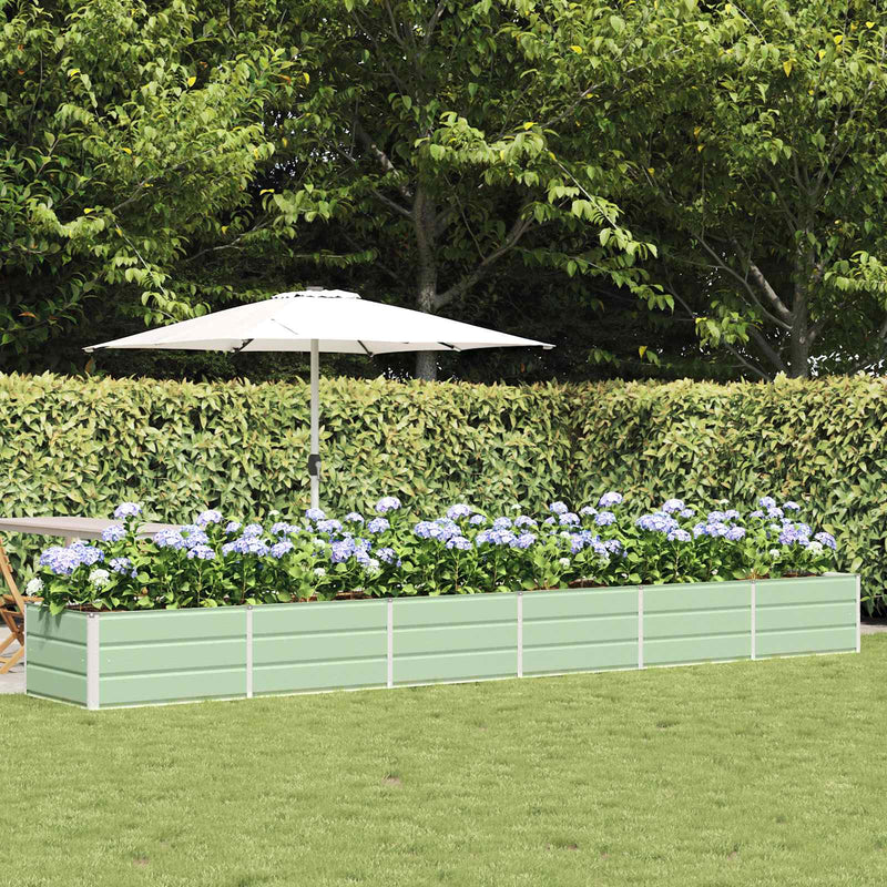Jardinieră Verde 480 x 80 x 45 cm Oțel