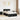 Cadru de pat cu headboard Negru 135 x 190 cm Lemn de pin masiv