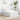Cadru de pat cu headboard Alb 75 x 190 cm Lemn de pin masiv