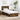 Cadru de pat cu sertar Stejar Afumat 90 x 200 cm Lemn prelucrat