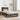 Cadru de pat cu sertar Stejar Afumat 90 x 200 cm Lemn prelucrat