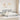 Pat cu storage Gri din beton 200 x 200 cm Lemn prelucrat
