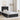 Pat cu storage cu sertar Negru 75 x 190 cm Lemn prelucrat