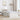 Cadru de pat cu headboard Alb 100 x 200 cm Lemn de pin masiv