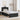 Cadru de pat cu headboard Negru 90 x 200 cm Lemn de pin masiv