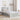 Cadru de pat cu headboard Beton 90 x 200 cm Lemn de pin masiv