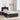 Cadru de pat cu sertar Negru 100 x 200 cm Lemn Ingineresc