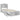 Cadru de pat cu sertar Gri Beton 75 x 190 cm Lemn Ingineresc