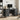 Birou Negru 142,5 x 50 x 75 cm Lemn prelucrat