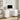 Birou Alb foarte lucios 142,5 x 50 x 75 cm Lemn prelucrat