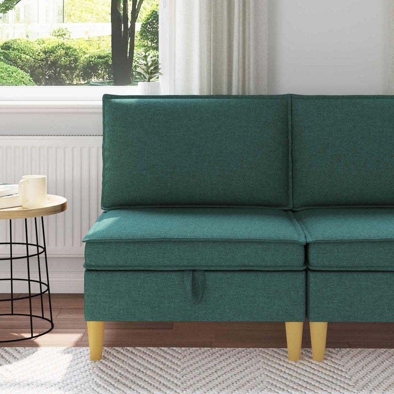 Sofa cu Depozitare Țesătură