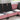 Sofa cu Depozitare Roz Catifea