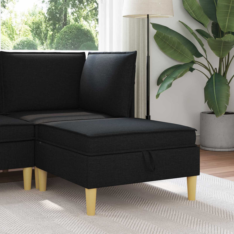 Sofa cu Depozitare Țesătură