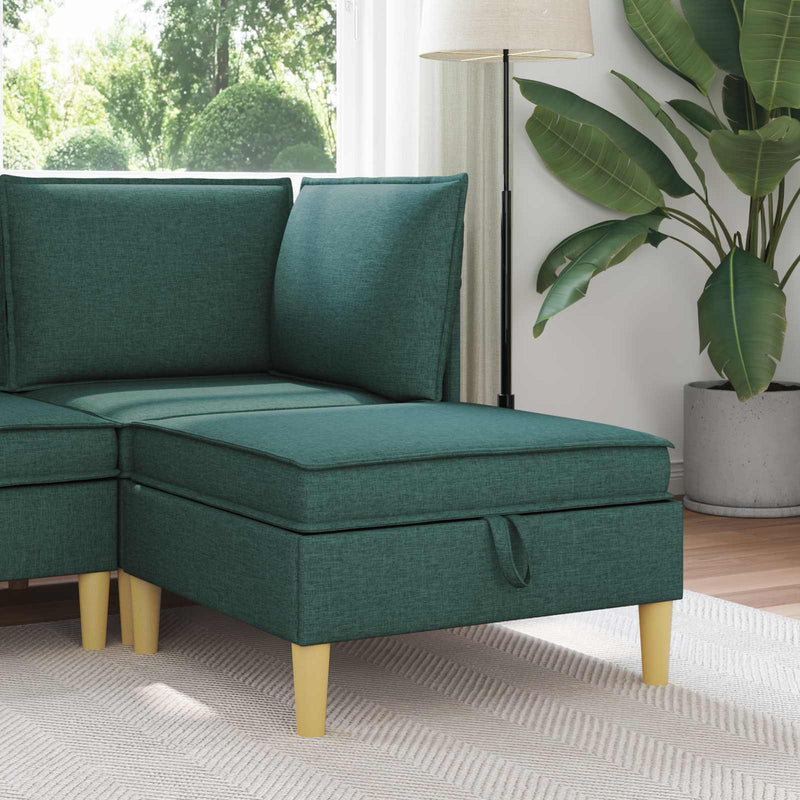 Sofa cu Depozitare Țesătură