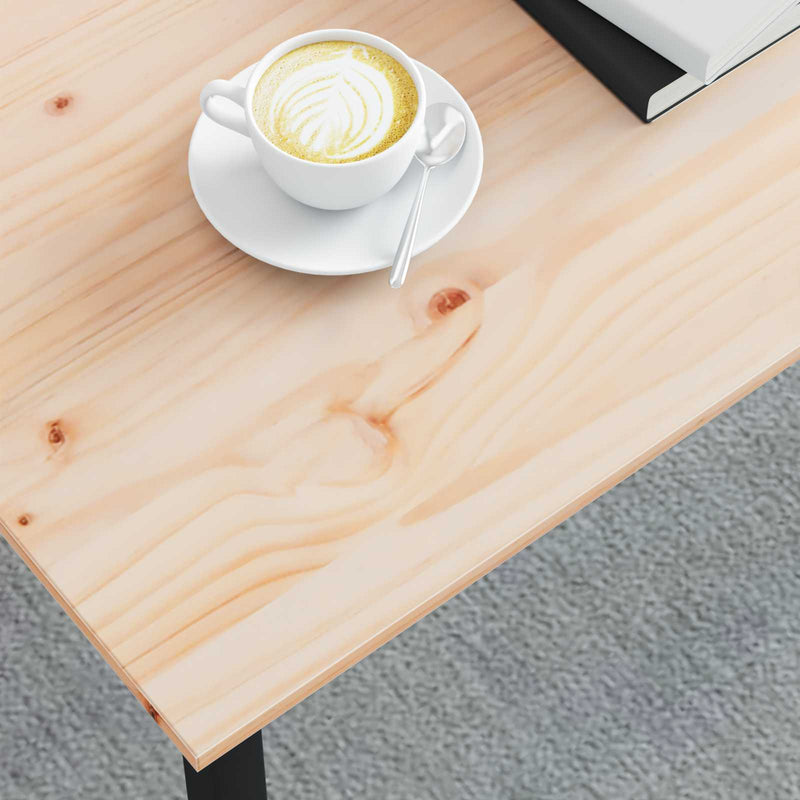 Masă de cafea natural 70 x 50 x 36 cm Lemn de pin masiv