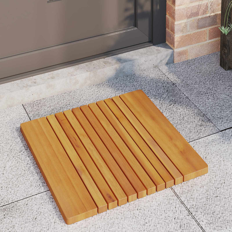Covoraș de baie natural 50 x 52 cm Lemn Solid de Acacia