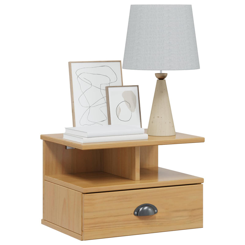 Dulap de noapte cu sertar HILL Maro miere 40 x 31 x 27 cm