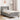 Cadru de pat cu saltea Gri deschis 90 x 200 cm Catifea