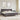 Cadru de pat cu saltea Gri 180 x 200 cm Piele artificială