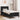 Cadru de pat cu saltea cu headboard Negru 90 x 190 cm Catifea