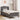 Cadru de pat cu headboard Gri 100 x 200 cm Piele artificială