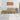 Set de canapele de exterior Lemn Solid de Acacia Alb