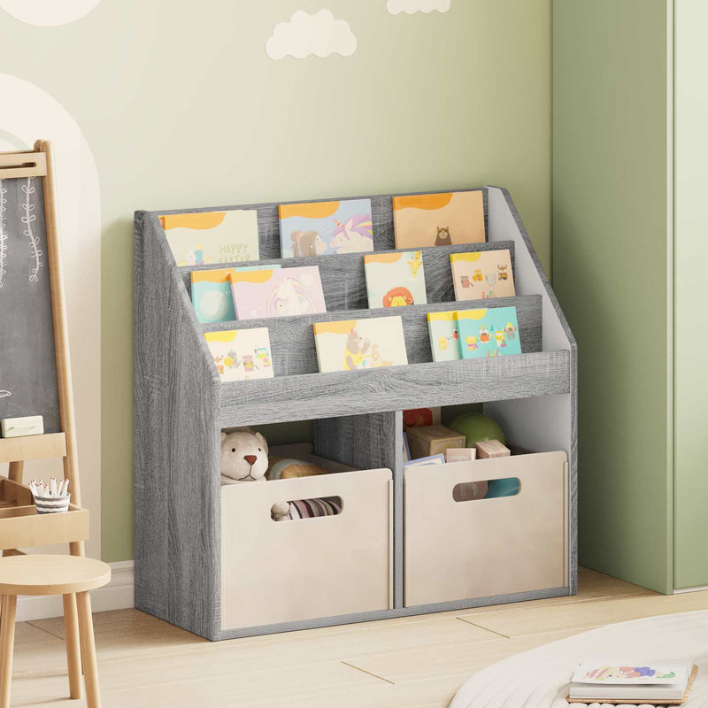 Raft pentru copii Gri Sonoma 72,5 x 29,5 x 69 cm Lemn prelucrat
