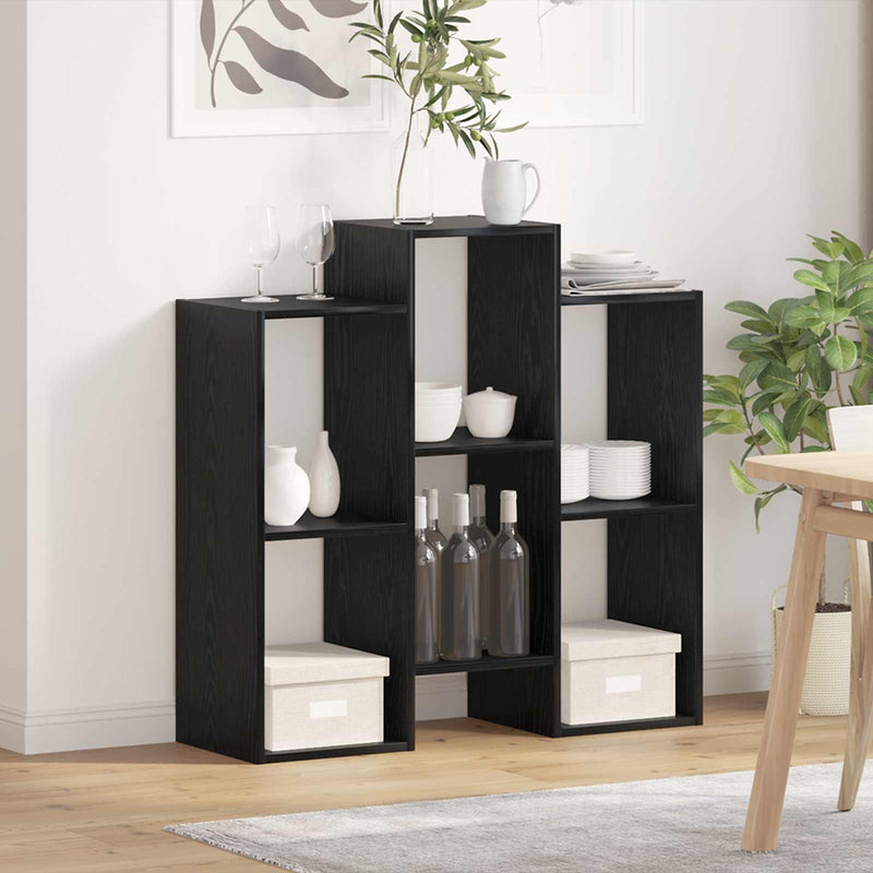 Bufet Stejar Negru 90 x 30 x 90 cm