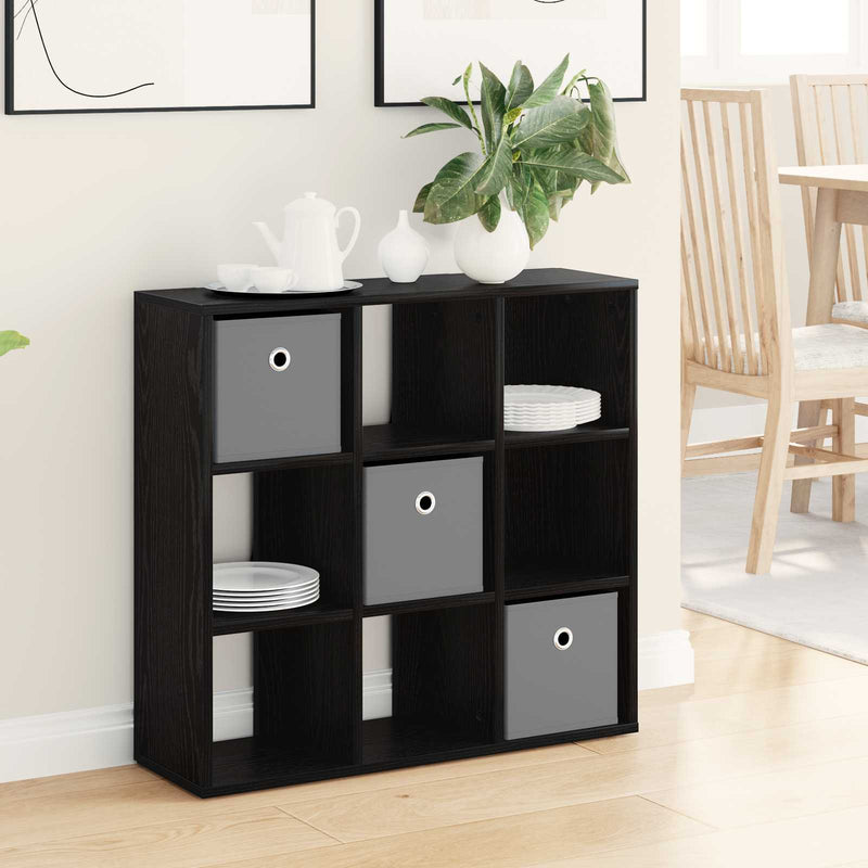 Bufet Stejar Negru 73,5 x 24 x 69,5 cm