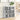 Bufet Gri din beton 73,5 x 24 x 69,5 cm