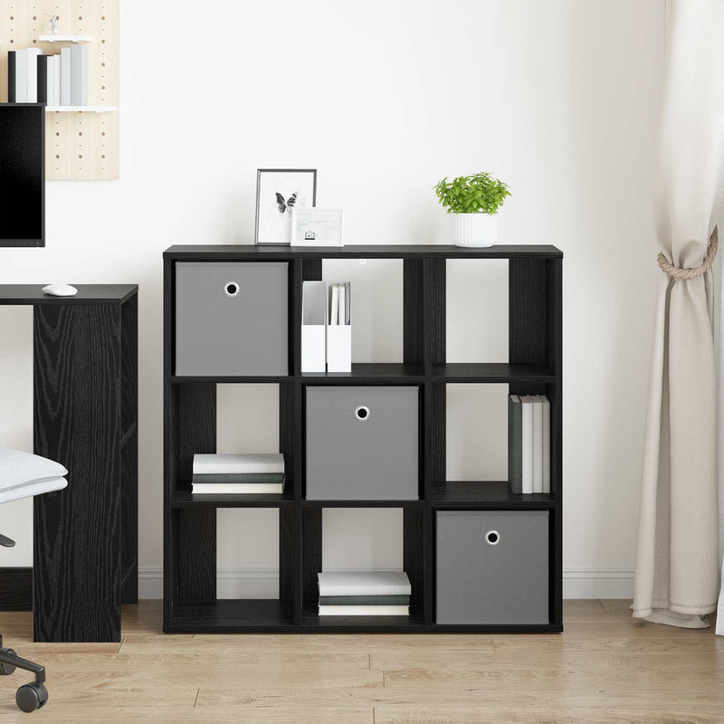 Bufet Stejar Negru 88,5 x 29 x 84,5 cm