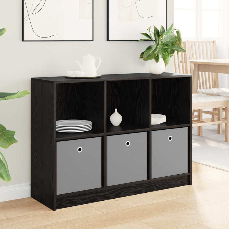 Bufet Stejar Negru 102 x 32 x 73,5 cm