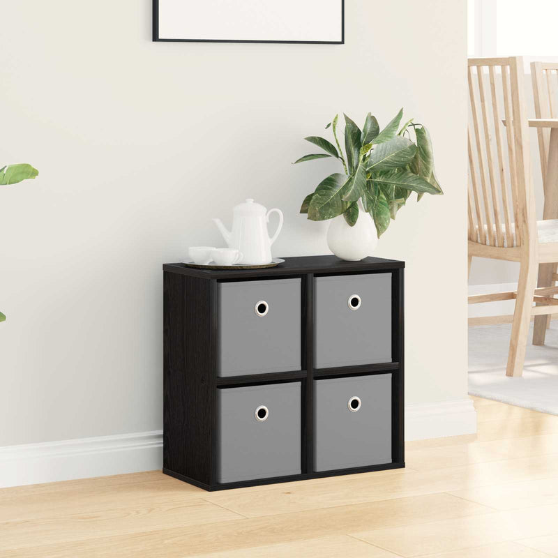 Bufet Stejar Negru 49,5 x 22 x 47 cm
