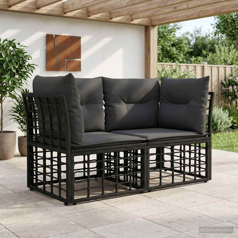 Loveseat pentru exterior 2 buc. 2-Număr de locuri