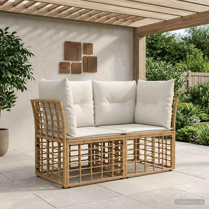 Loveseat pentru exterior 2 buc. 2-Număr de locuri