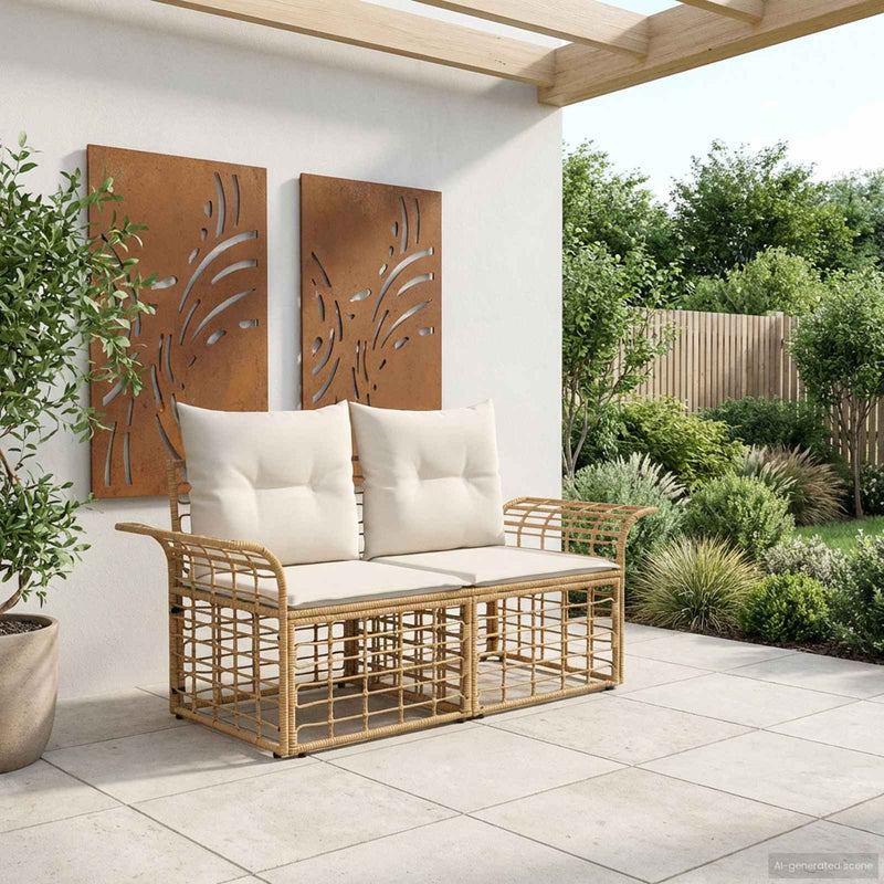 Loveseat pentru exterior 2 buc. 2-Număr de locuri