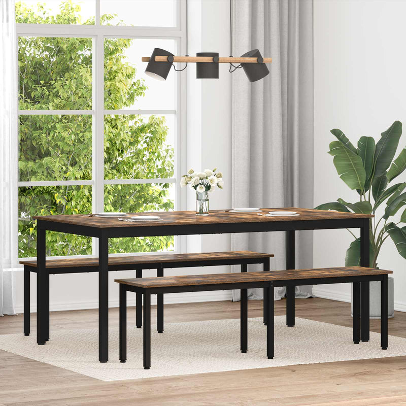 Mese de sufragerie 180 x 90 x 75 cm Lemn prelucrat