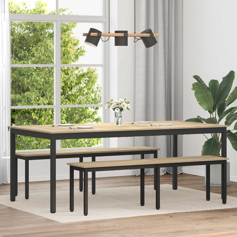 Mese de sufragerie 200 x 100 x 75 cm Lemn prelucrat