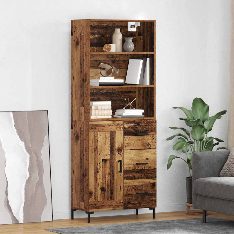 Bufet Lemn vechi 69,5 x 34 x 180 cm Lemn prelucrat