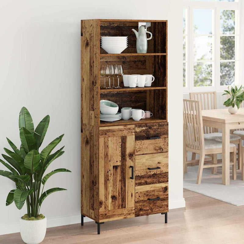 Bufet Lemn vechi 69,5 x 34 x 180 cm Lemn prelucrat