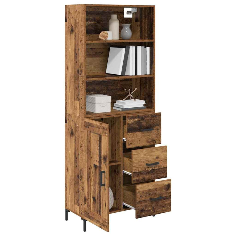 Bufet Lemn vechi 69,5 x 34 x 180 cm Lemn prelucrat