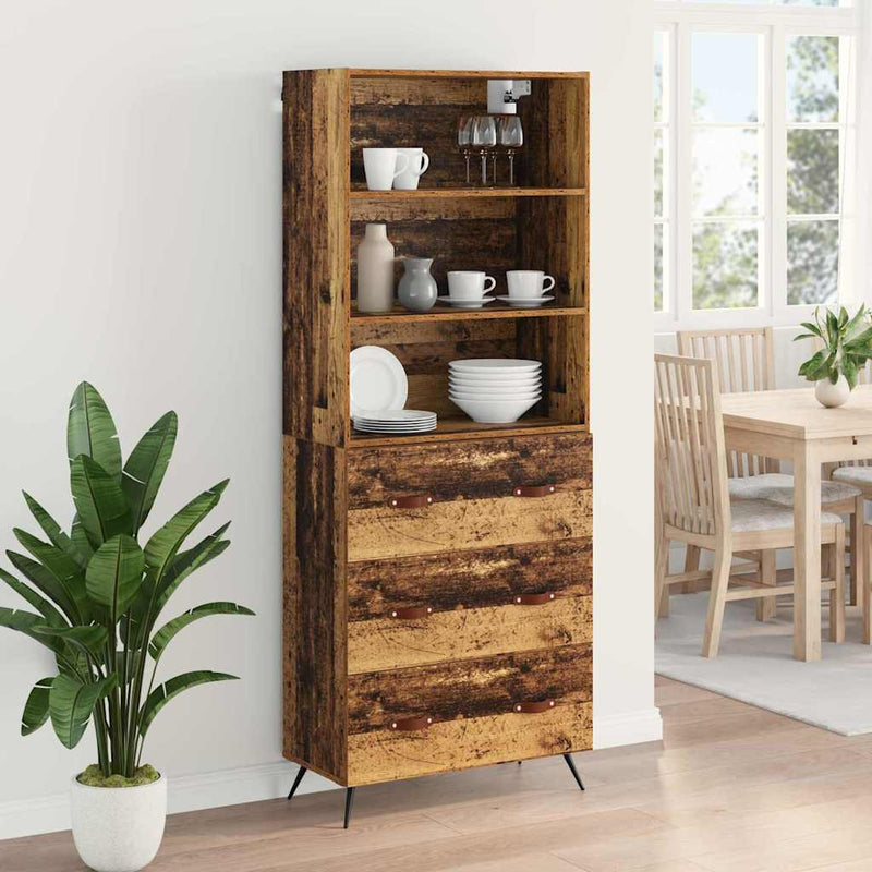 Bufet Lemn Vechi 69,5 x 34 x 180 cm Lemn prelucrat