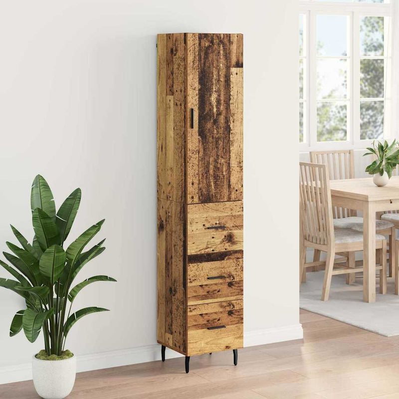 Bufet Lemn Vechi 34,5 x 34 x 180 cm Lemn prelucrat