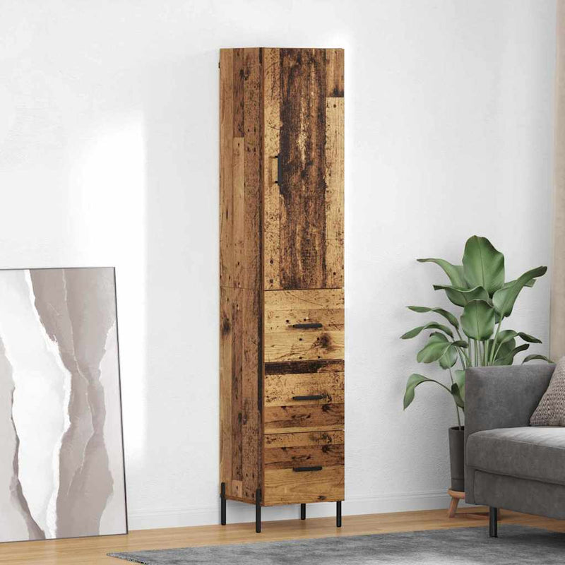 Bufet Lemn Vechi 34,5 x 34 x 180 cm Lemn prelucrat
