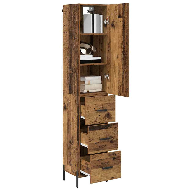 Bufet Lemn Vechi 34,5 x 34 x 180 cm Lemn prelucrat