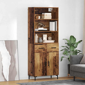Bufet Lemn vechi 69,5 x 34 x 180 cm Lemn prelucrat
