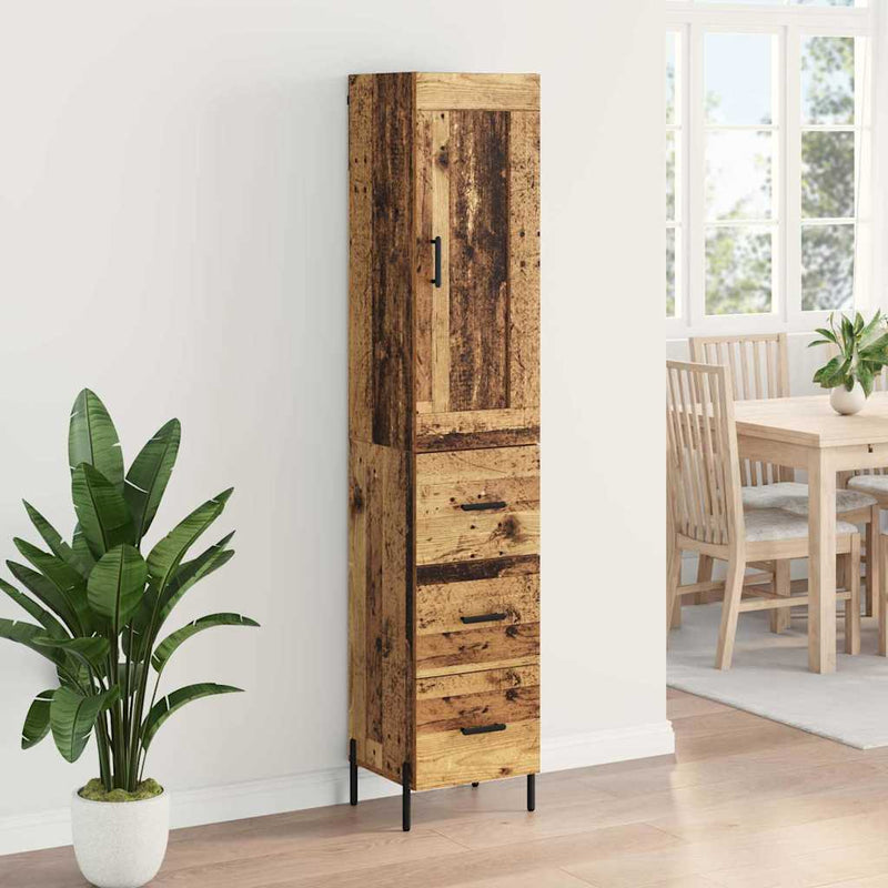 Bufet Lemn Vechi 34,5 x 34 x 180 cm Lemn prelucrat
