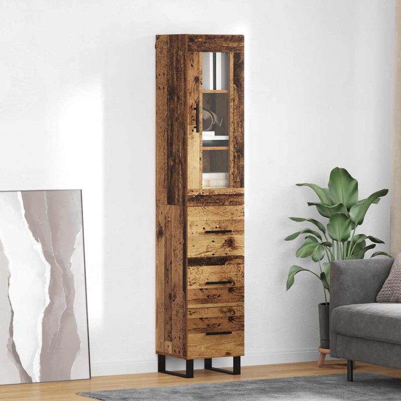 Bufet Lemn Vechi 34,5 x 34 x 180 cm Lemn prelucrat